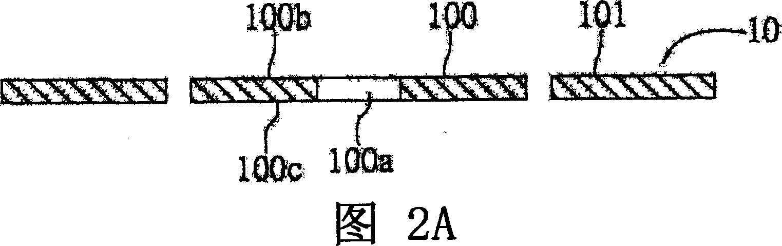 Chip carrier holed semiconductor package element and mfg. method thereof