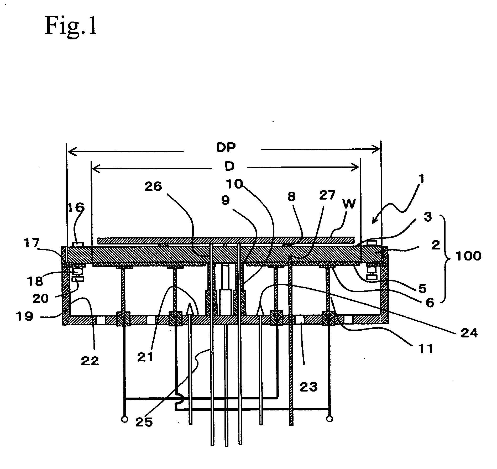 Heater for heating a wafer and method for fabricating the same