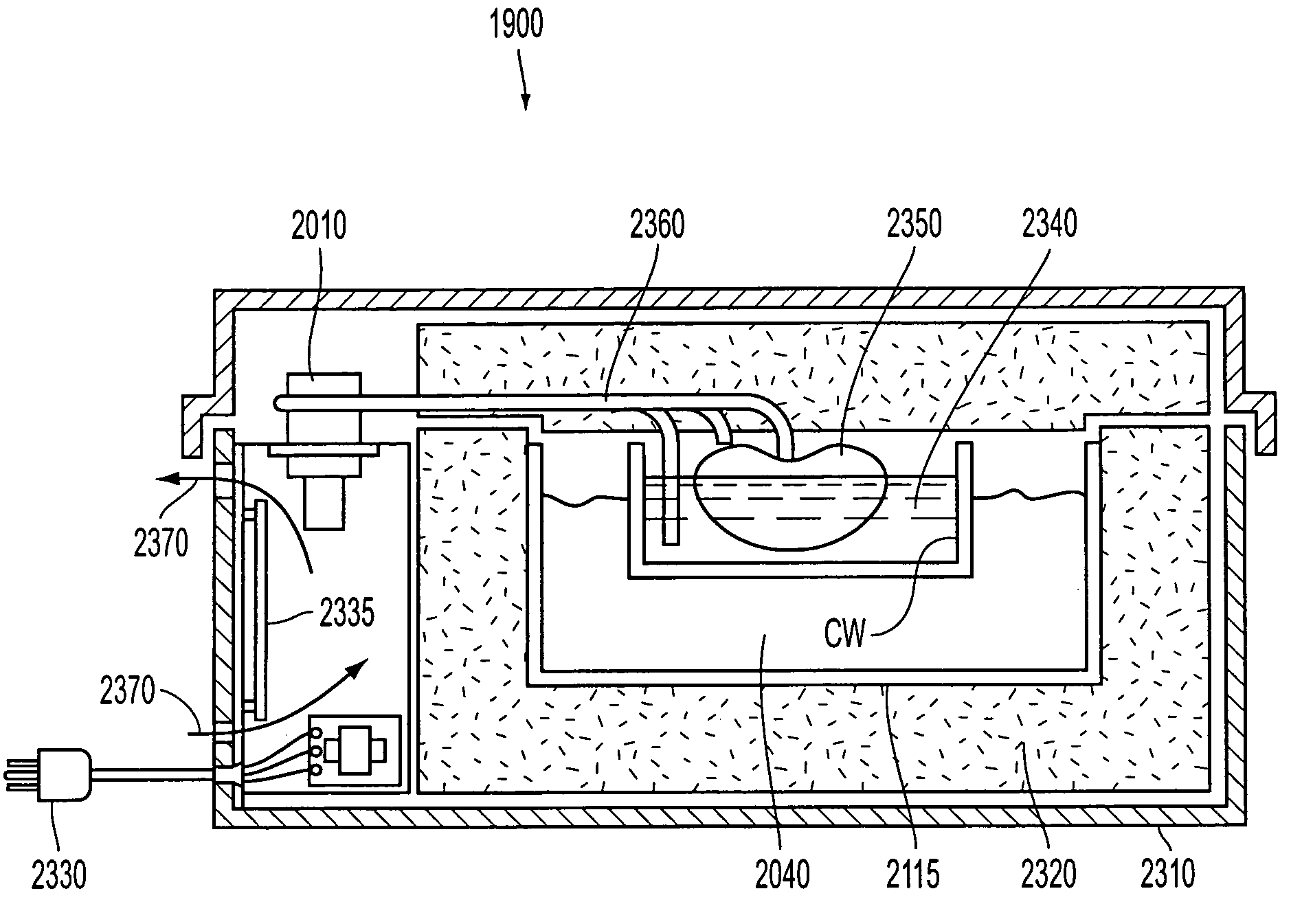 Method and apparatus for transferring heat to or from an organ or tissue container