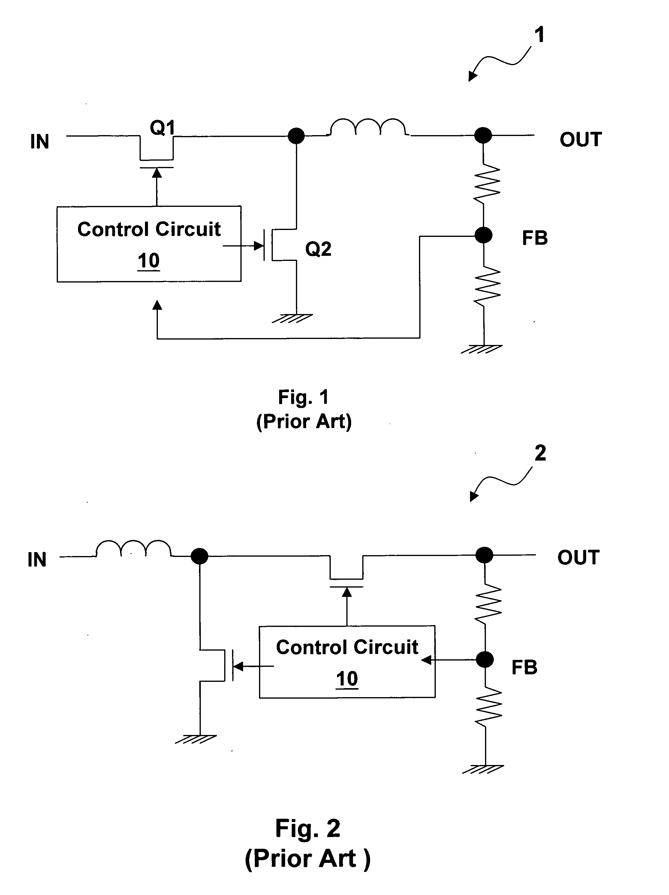 Power converter with improved line transient response, control circuit for power converter, and method for improving line transient response