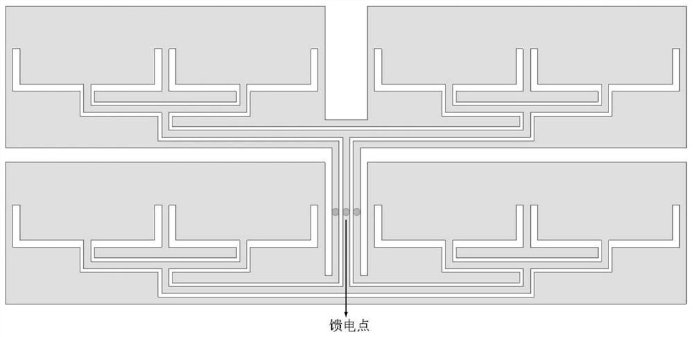 Low-profile unidirectional radiation microstrip slot antenna array
