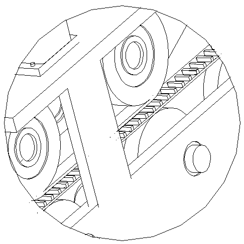 A device for removing thorns from rose branches