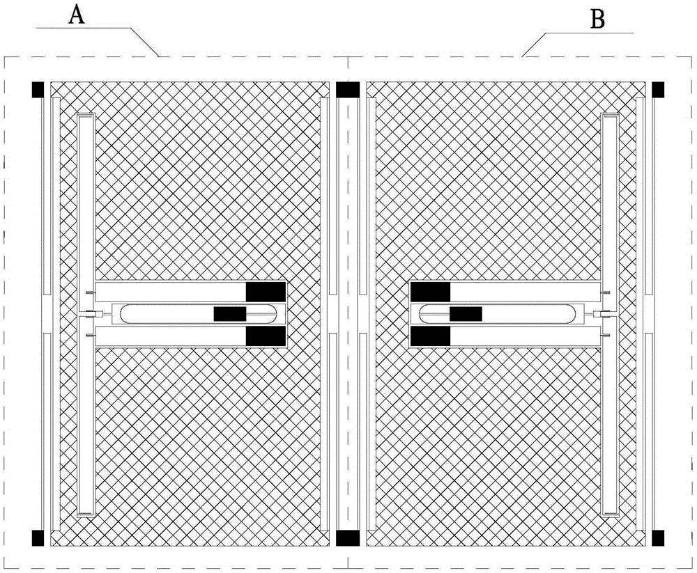 Micro-silicon resonance accelerometer with temperature stress compensation and vibration decoupling capabilities