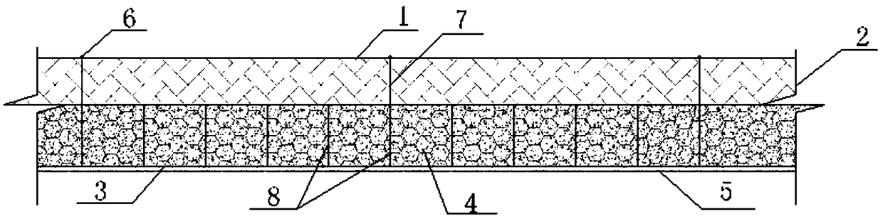 Ecological slope protection structure and construction method thereof