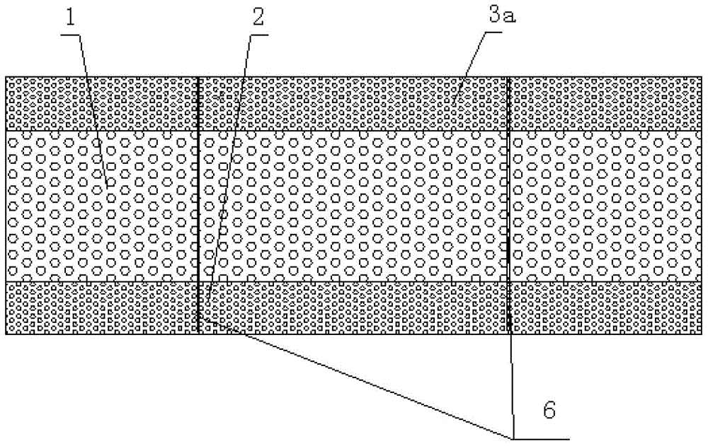 Multi-layer foam dressing for negative pressure sealing drainage and manufacturing method thereof
