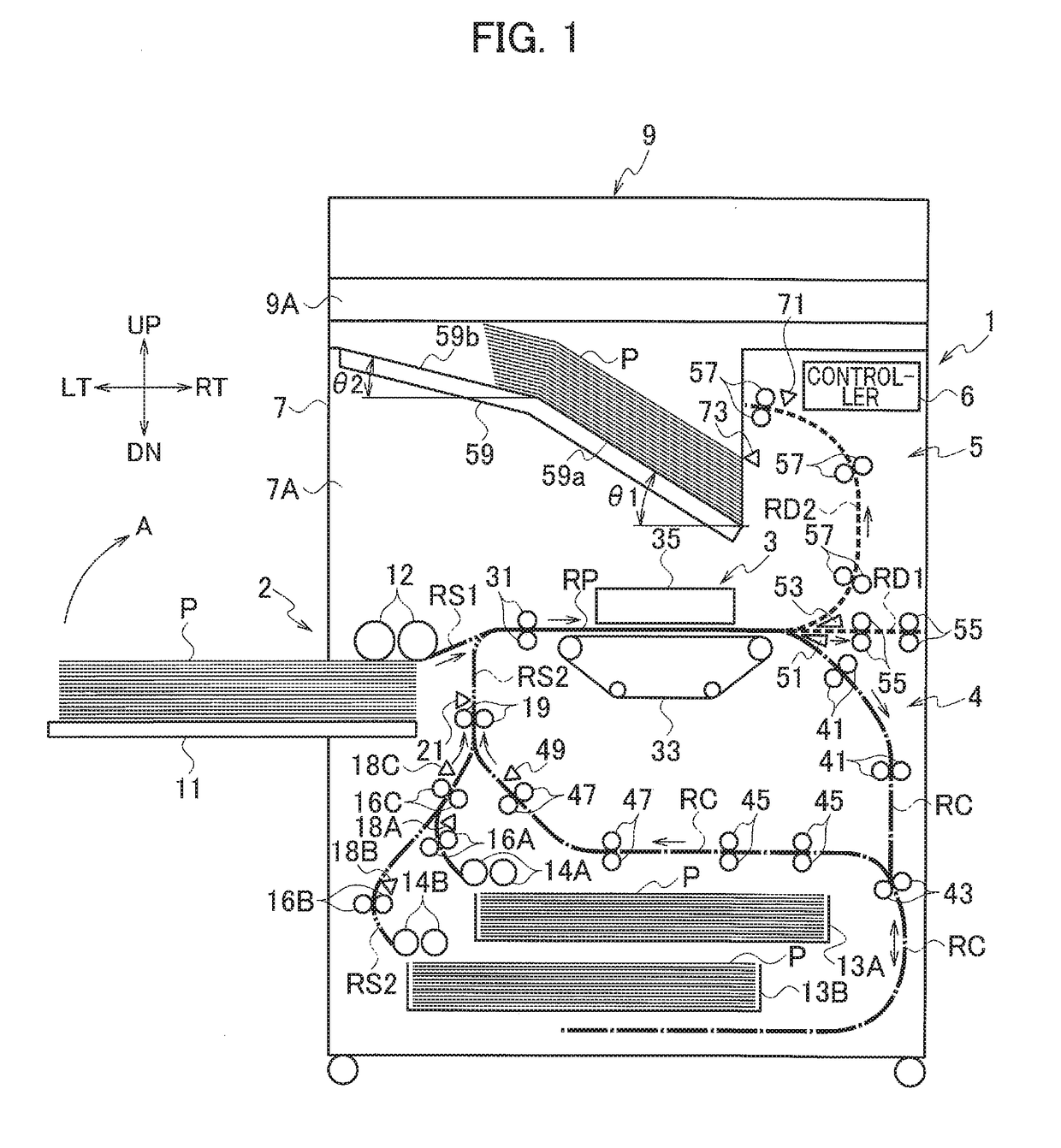 Printing apparatus capable of performing printing on partially-thick sheets