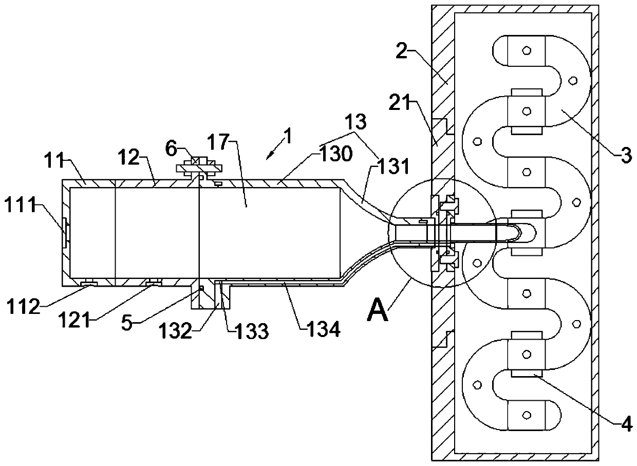 Quick steam generating device