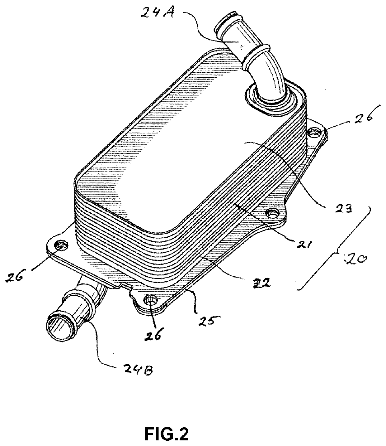 Brazed heat exchanger