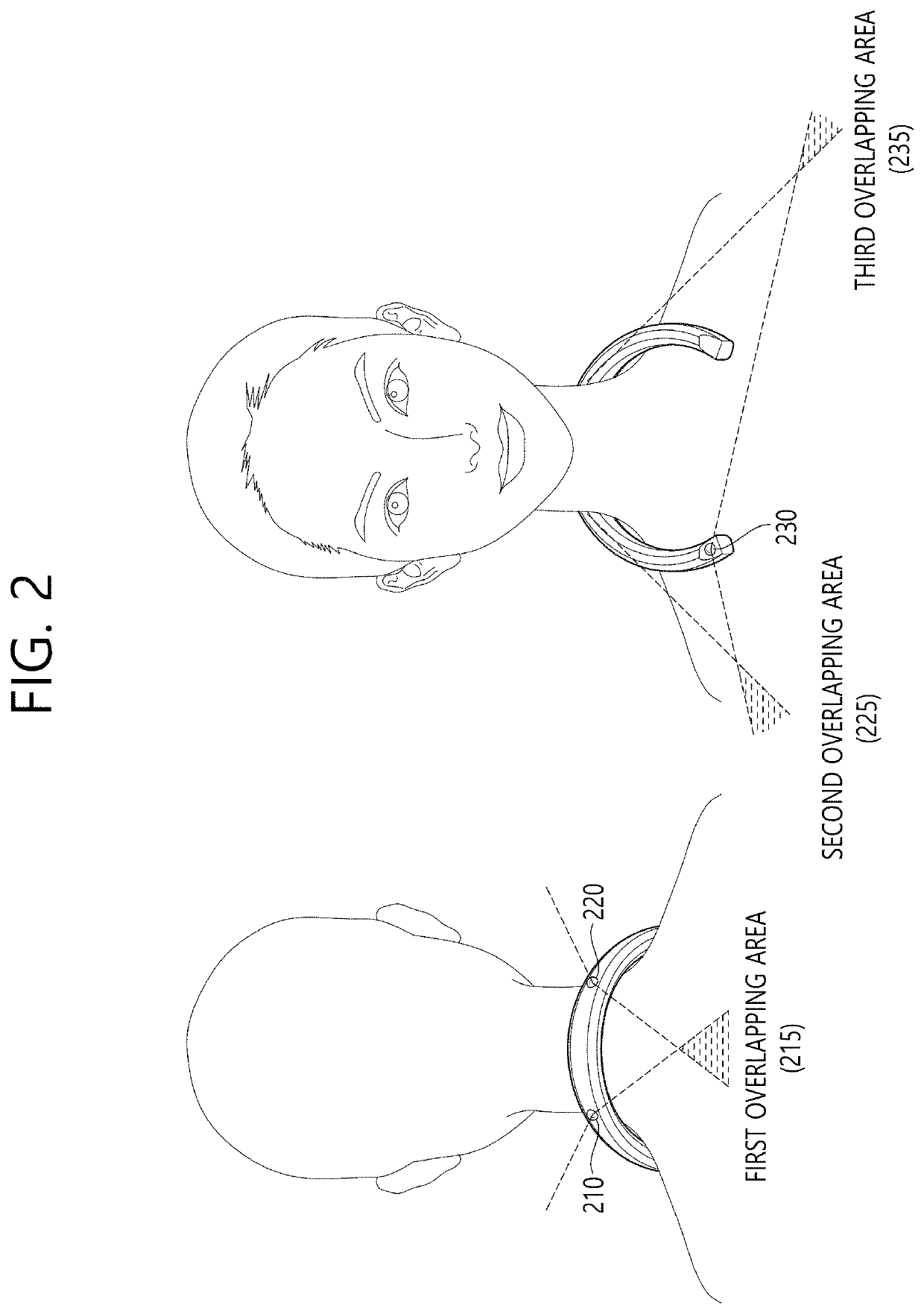 Method for generating direction information of omnidirectional image and device for performing the method