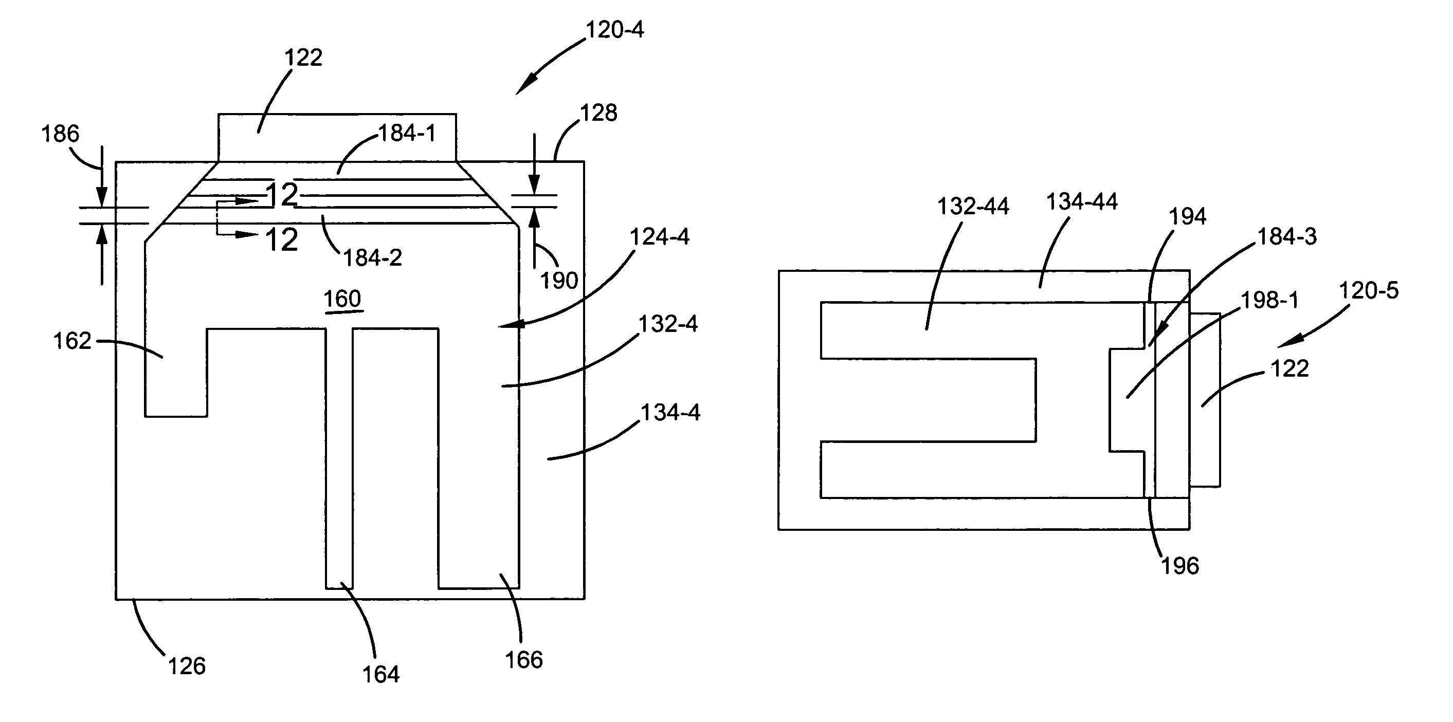 Slider for a data storage device having improved stiction control with reduced interference with air bearing pressurization