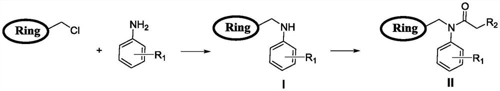 Tertiary amide tubulin polymerization inhibitor and its preparation method and application