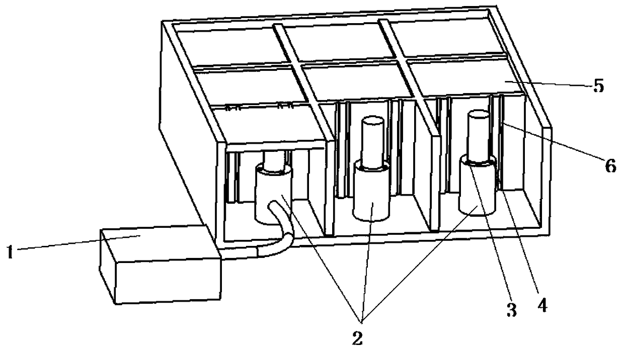 Experimental device and method for adjusting bed accuracy by static pressure pad iron