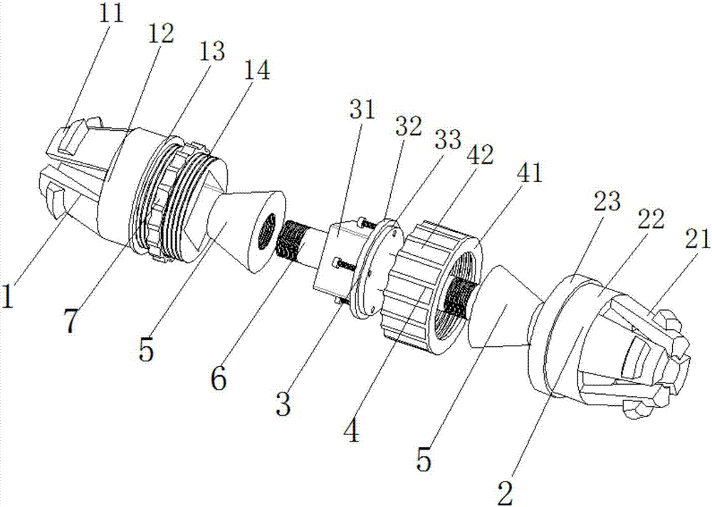 Pipe fitting connecting device