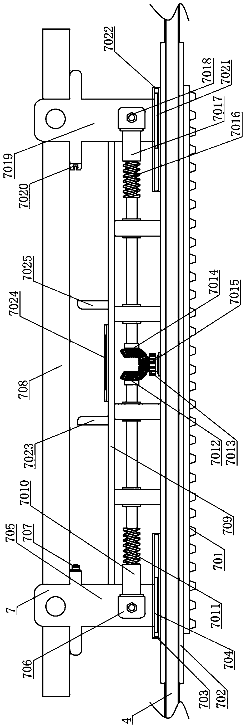 Thermal insulation board detection device
