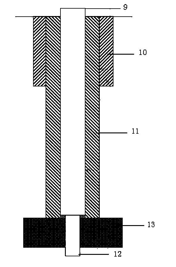 Method for extracting coal seam gas through ground fracturing and underground horizontal drill holes
