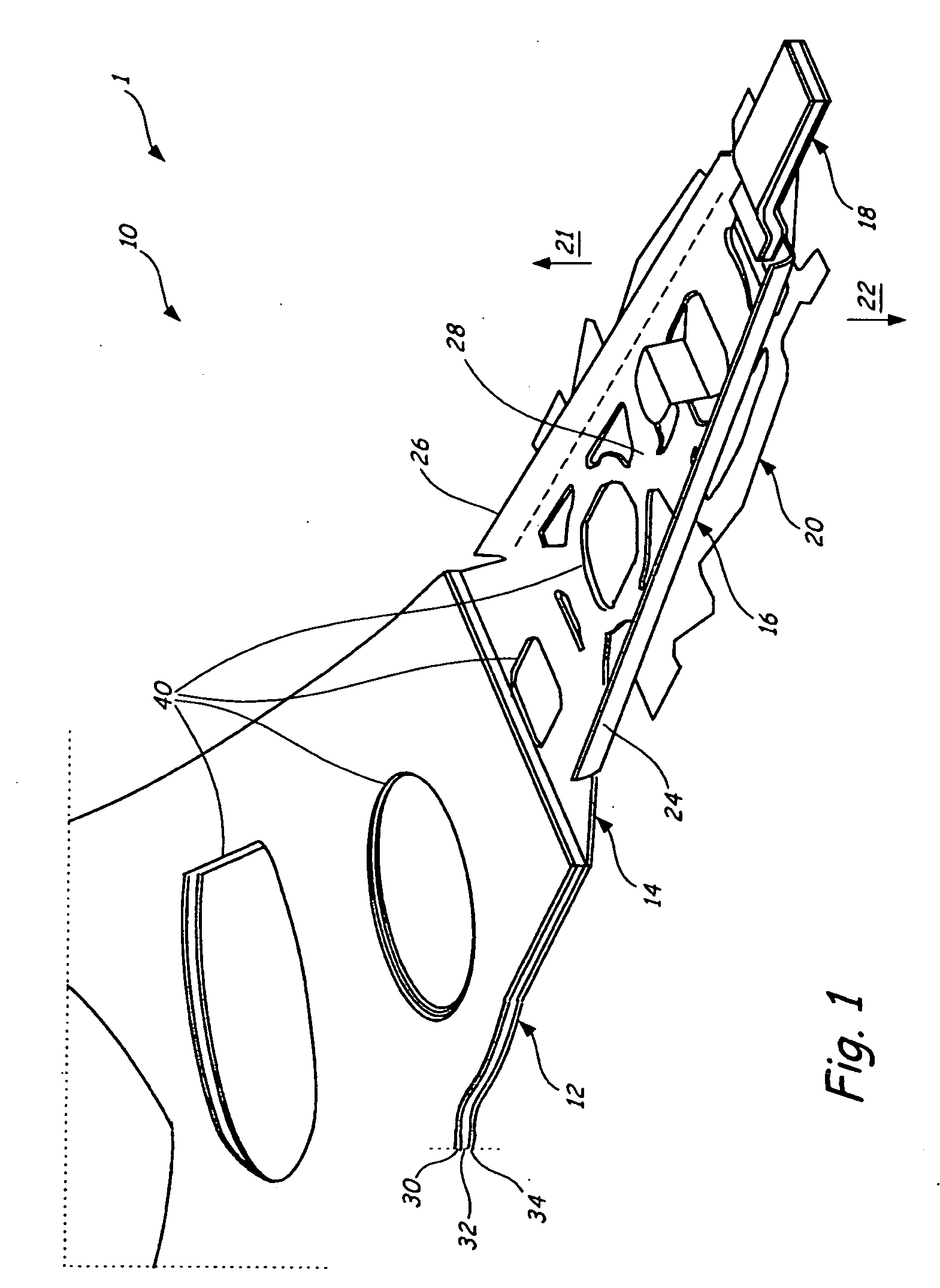 Unified suspension laminate