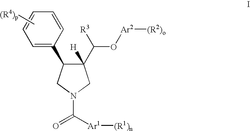 Pyrrolidine aryl-ether as nk3 receptor antagonists