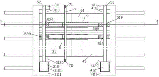 A bridge with a low-vibration, self-cleaning expansion joint device