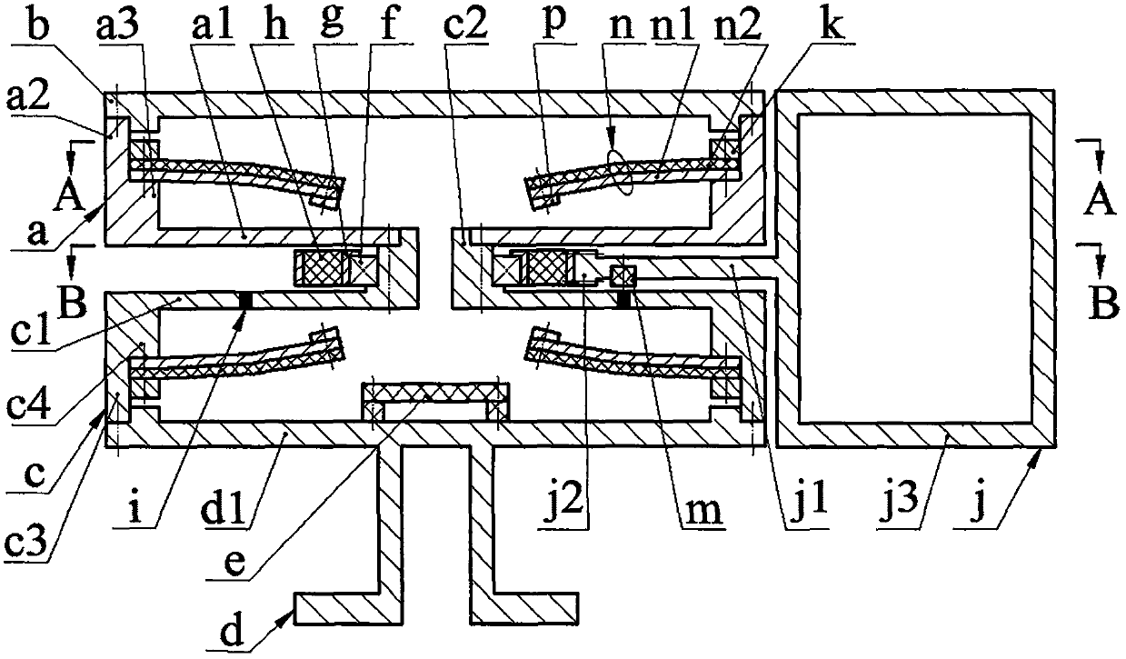 A wind speed and wind direction monitoring device