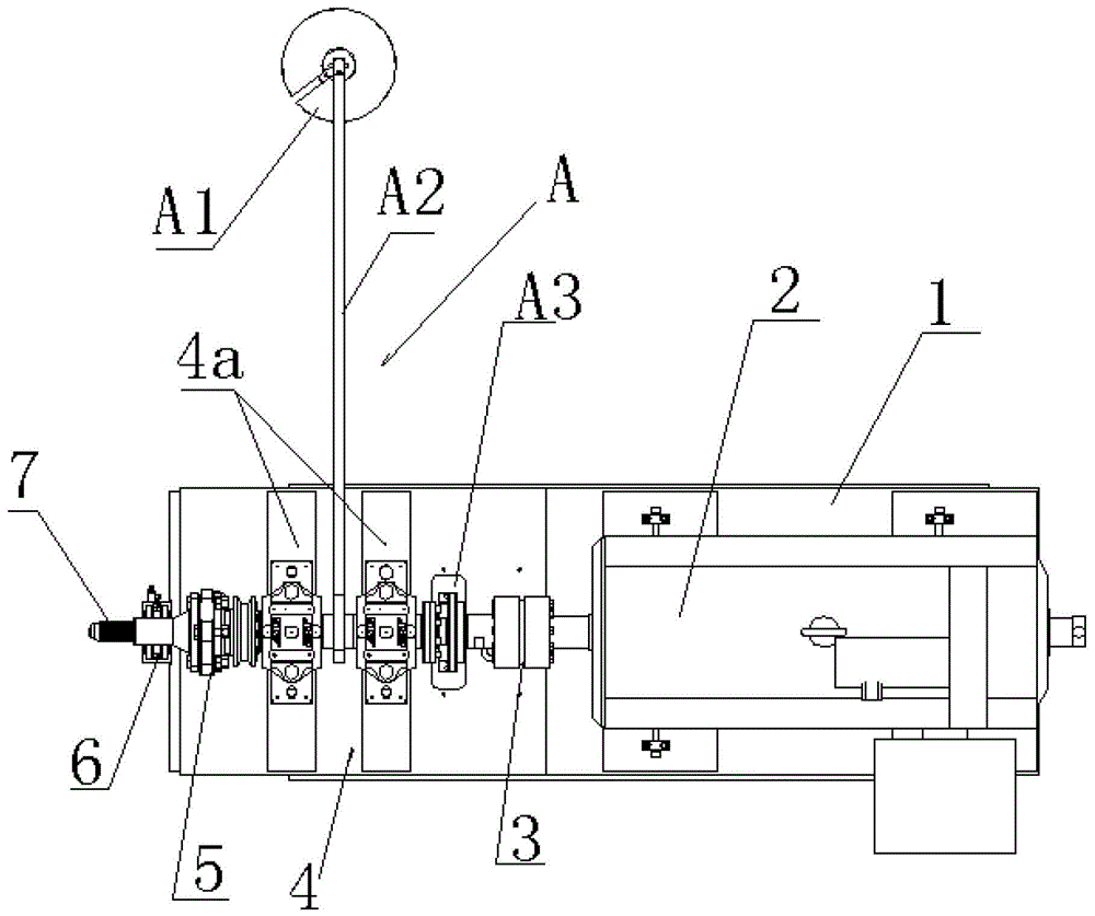 An engine docking rotation mechanism with detection function