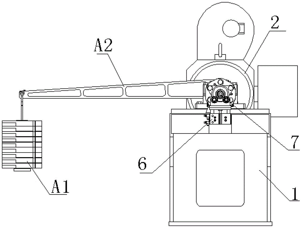 An engine docking rotation mechanism with detection function