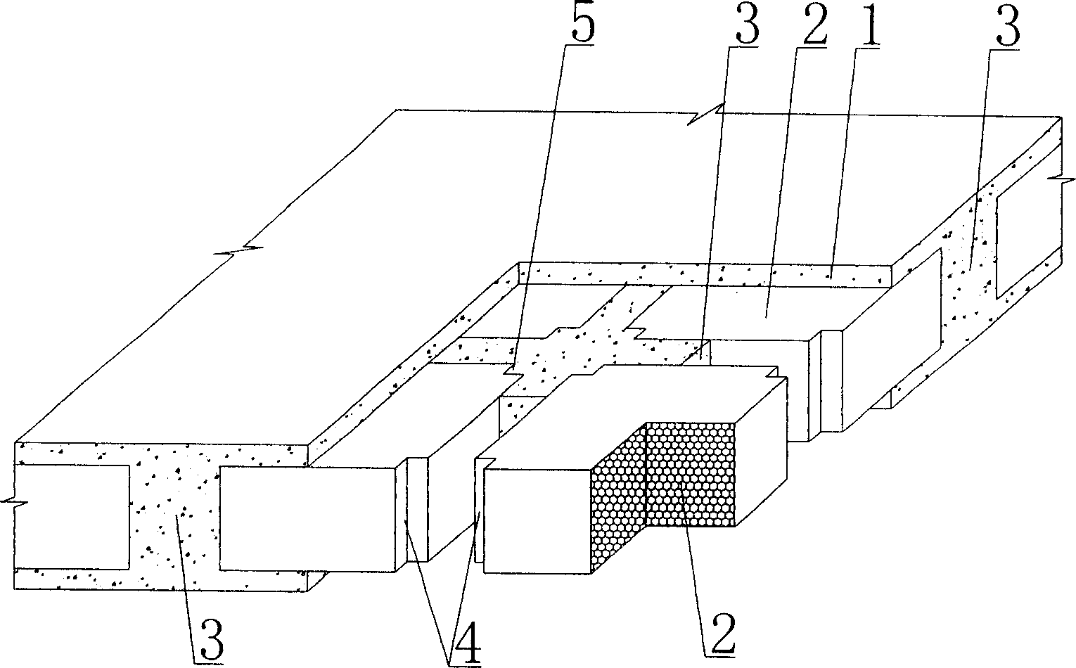 Cast-in-situ reinforced concrete slab