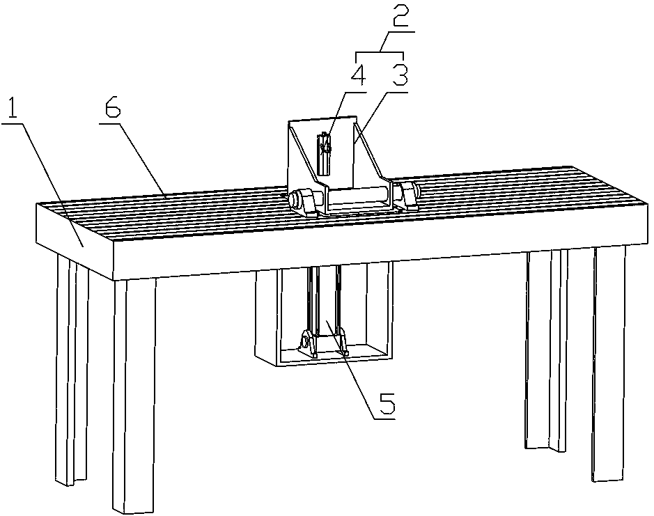 Milling fixture for mold steel