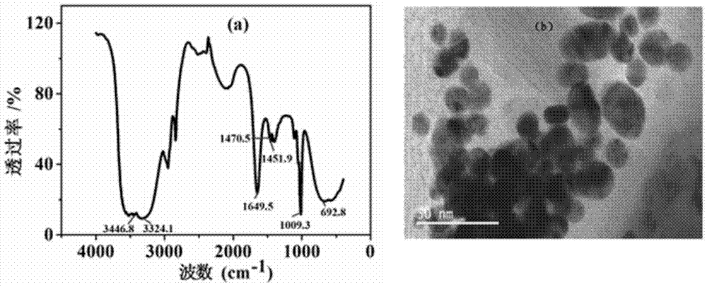 A kind of ferrohematoporphyrin material, preparation and application of encapsulating gold nanoparticles