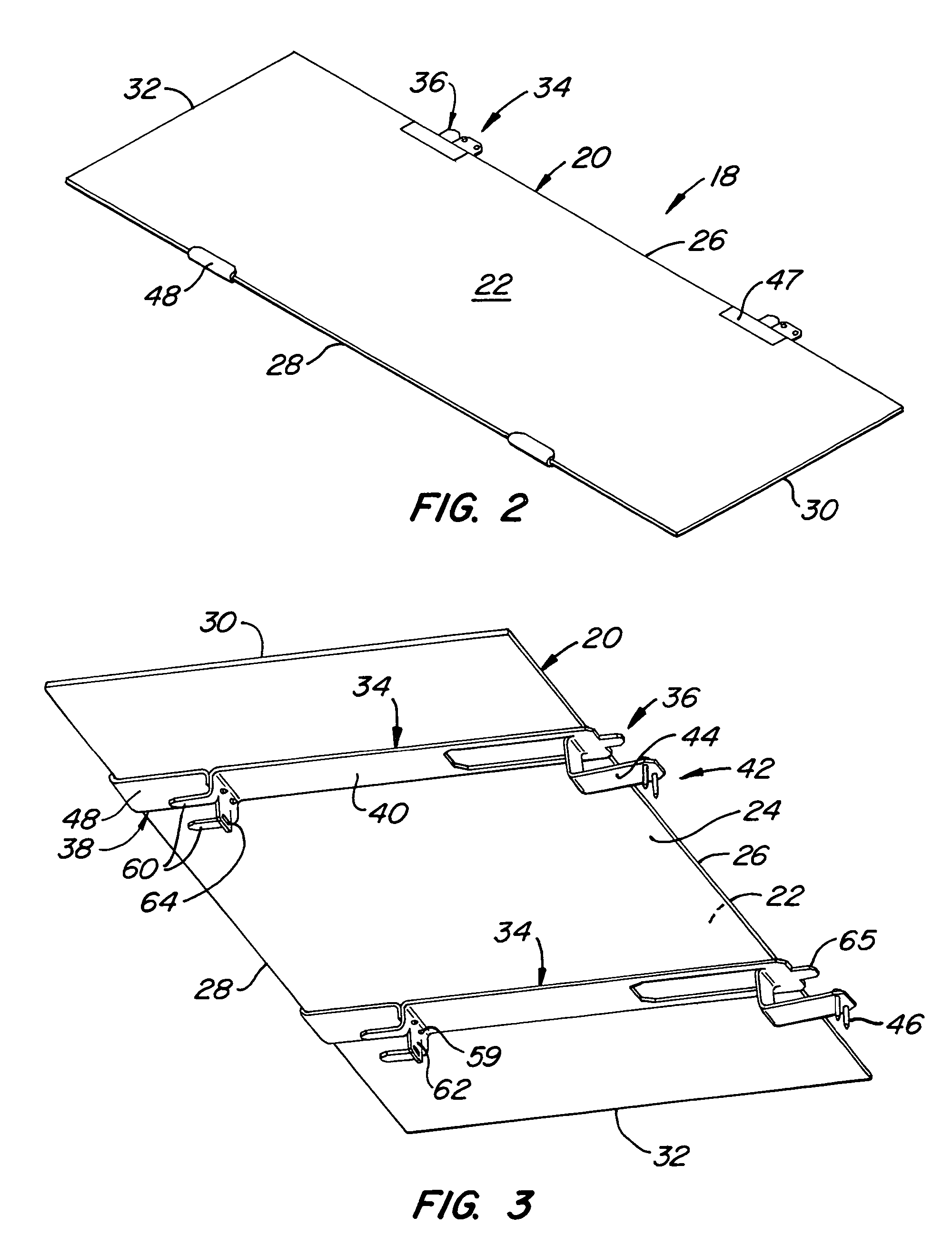 Shingle assembly with support bracket