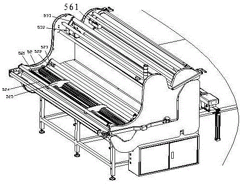 Cloth spreading machine with manipulator gripping mechanism