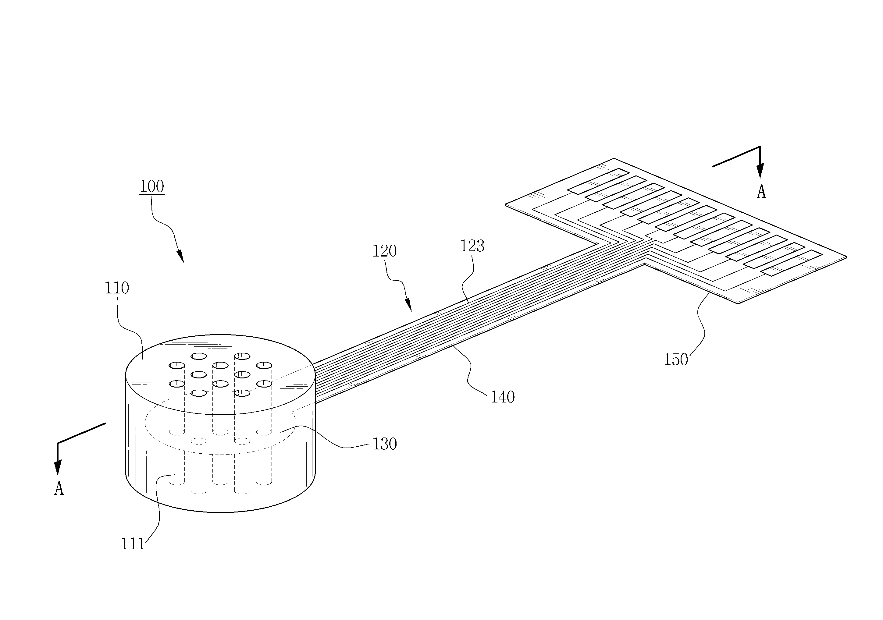 Neural tube for recovering function of injured nerve