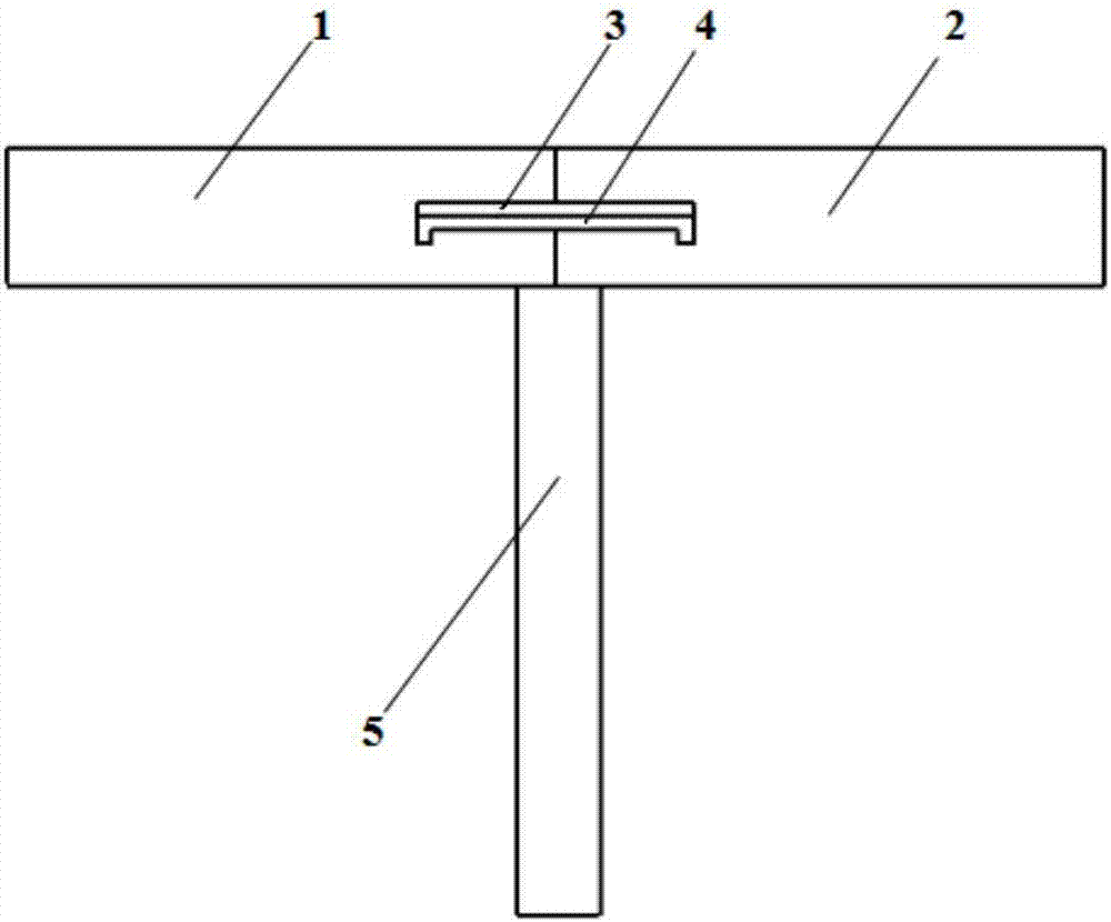 Connecting part and method for abutting-joint and supporting of steel pipes