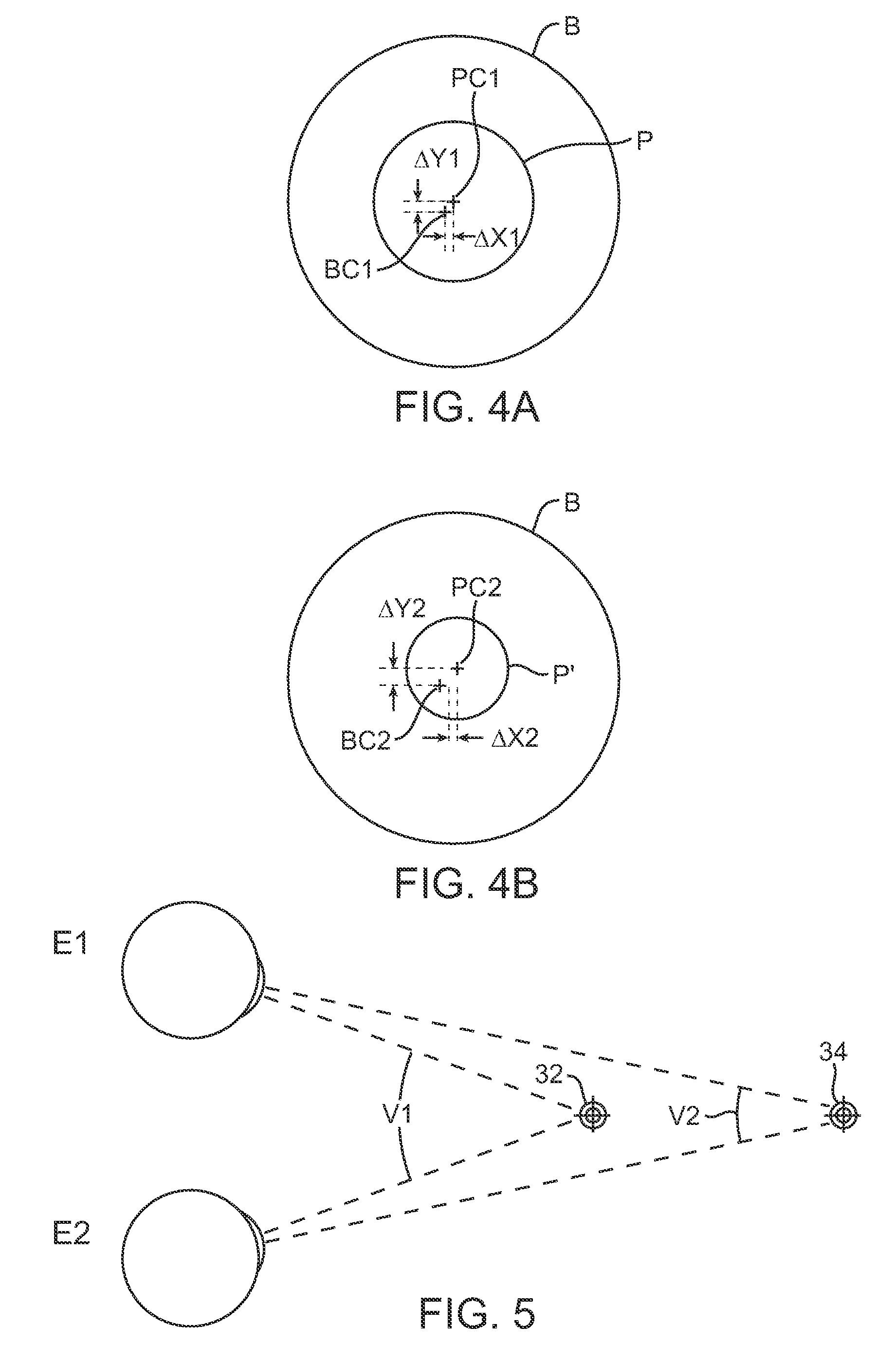 Pupilometer for pupil center drift and pupil size measurements at differing viewing distances