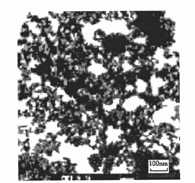 Nanometre complex solid superacid and preparation and application thereof