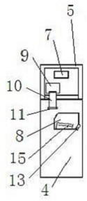 Bookcase console to realize book recycling