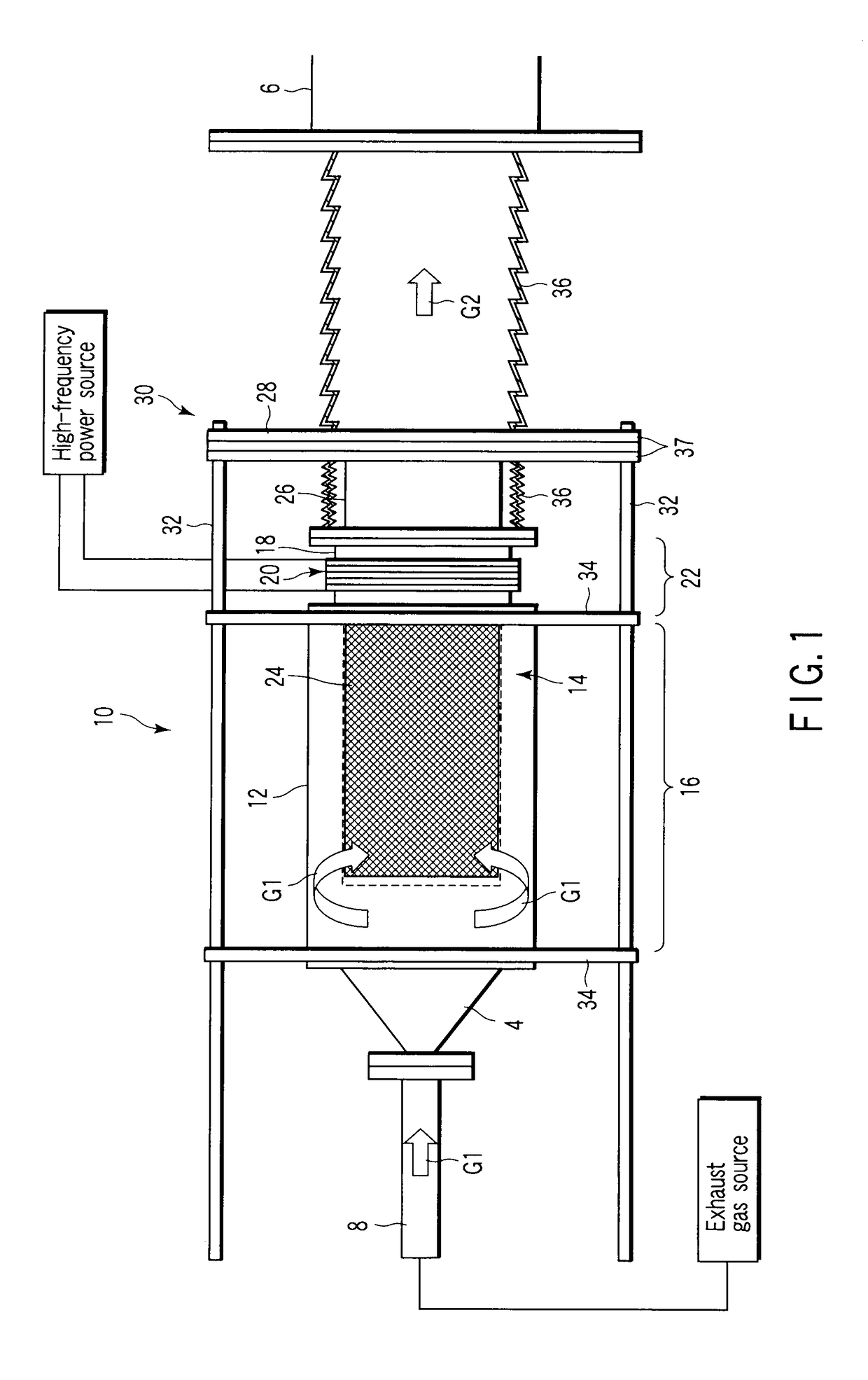 Exhaust gas purifier and filter regenerator