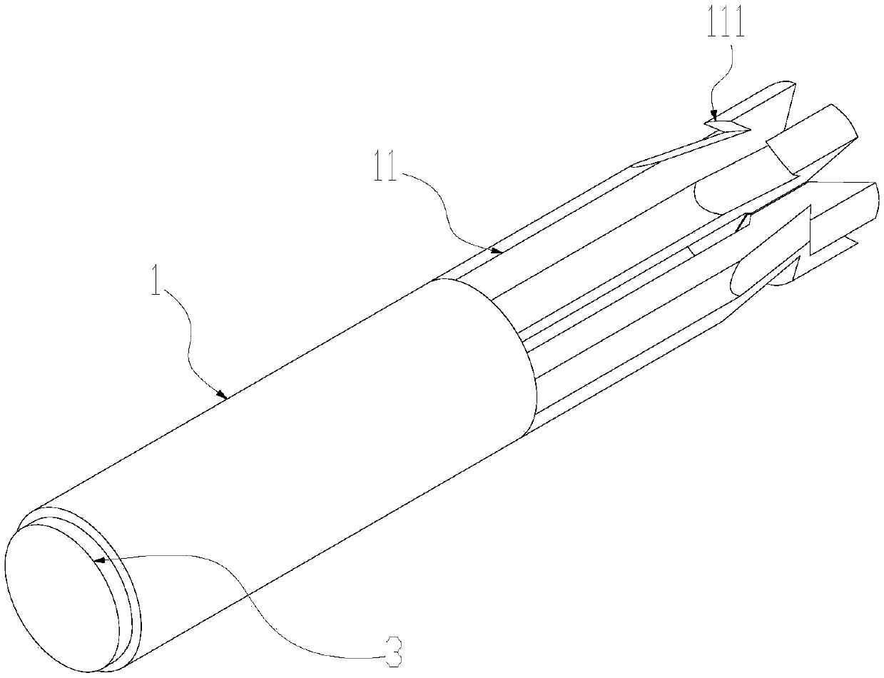 Novel multi-claw rigid fixing accessory