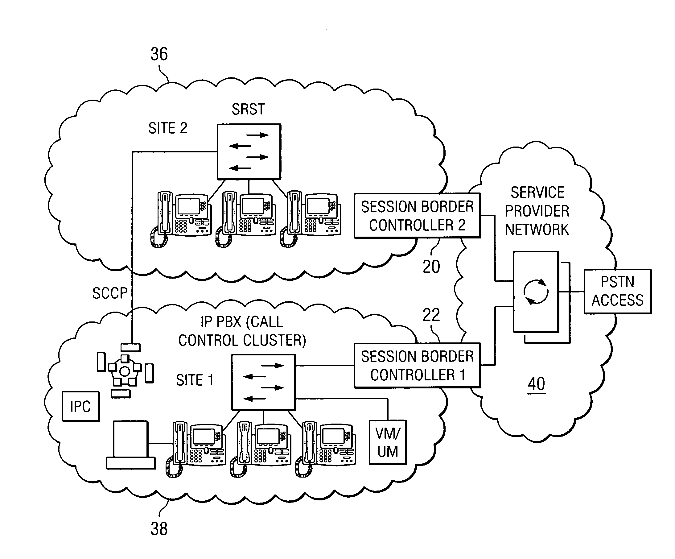 System and method for optimizing communications between session border controllers and endpoints in a network environment