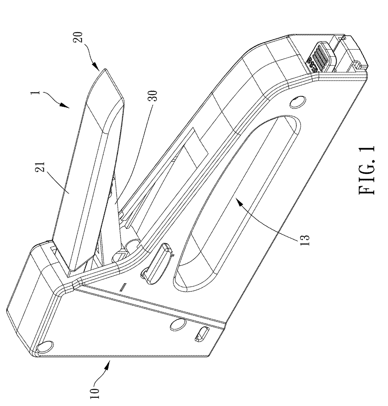 Nail machine with effort-saving mechanism