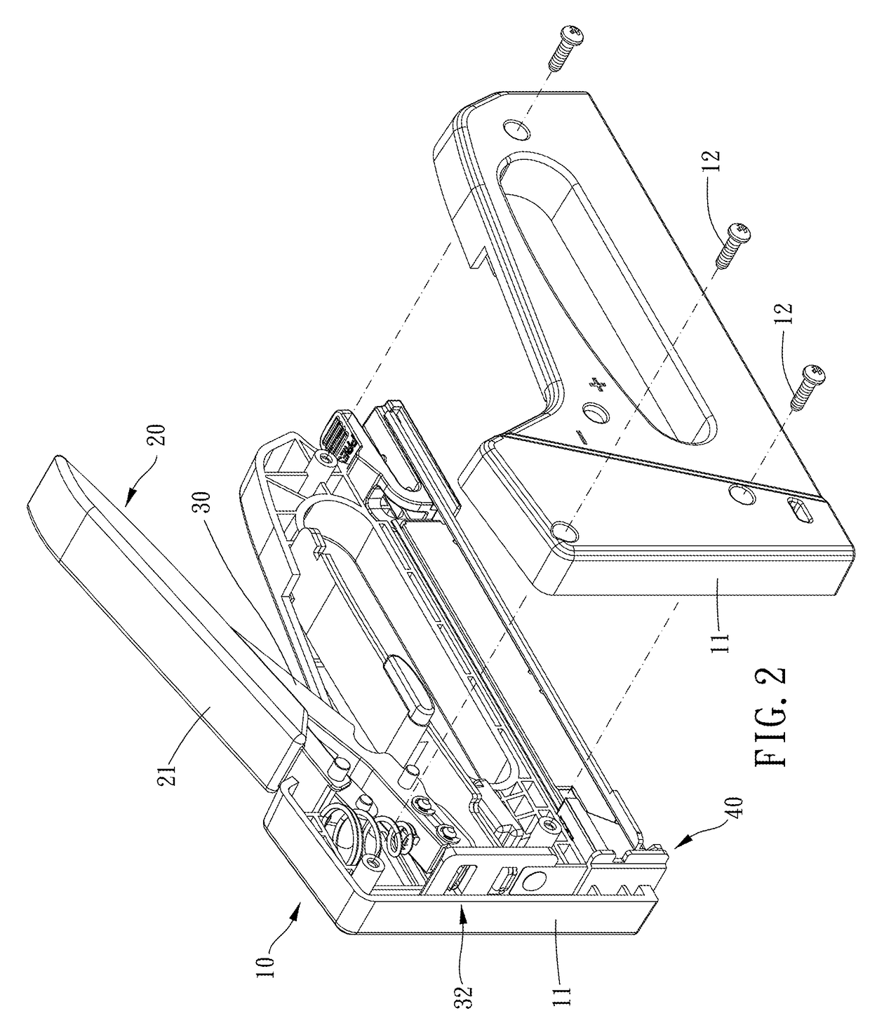 Nail machine with effort-saving mechanism