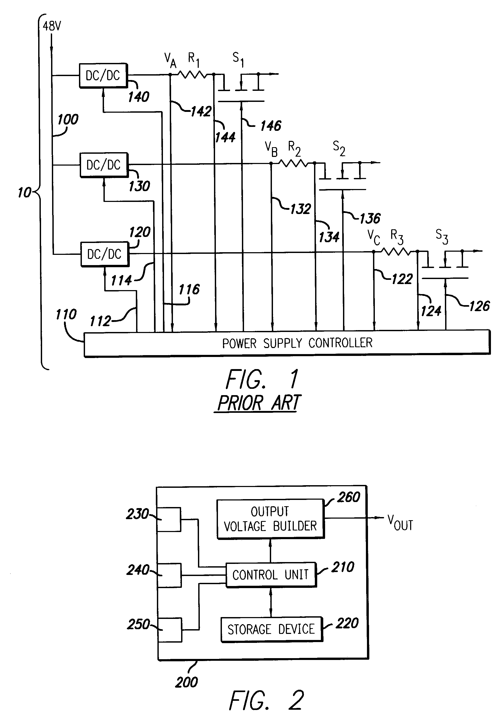 Voltage set point control scheme