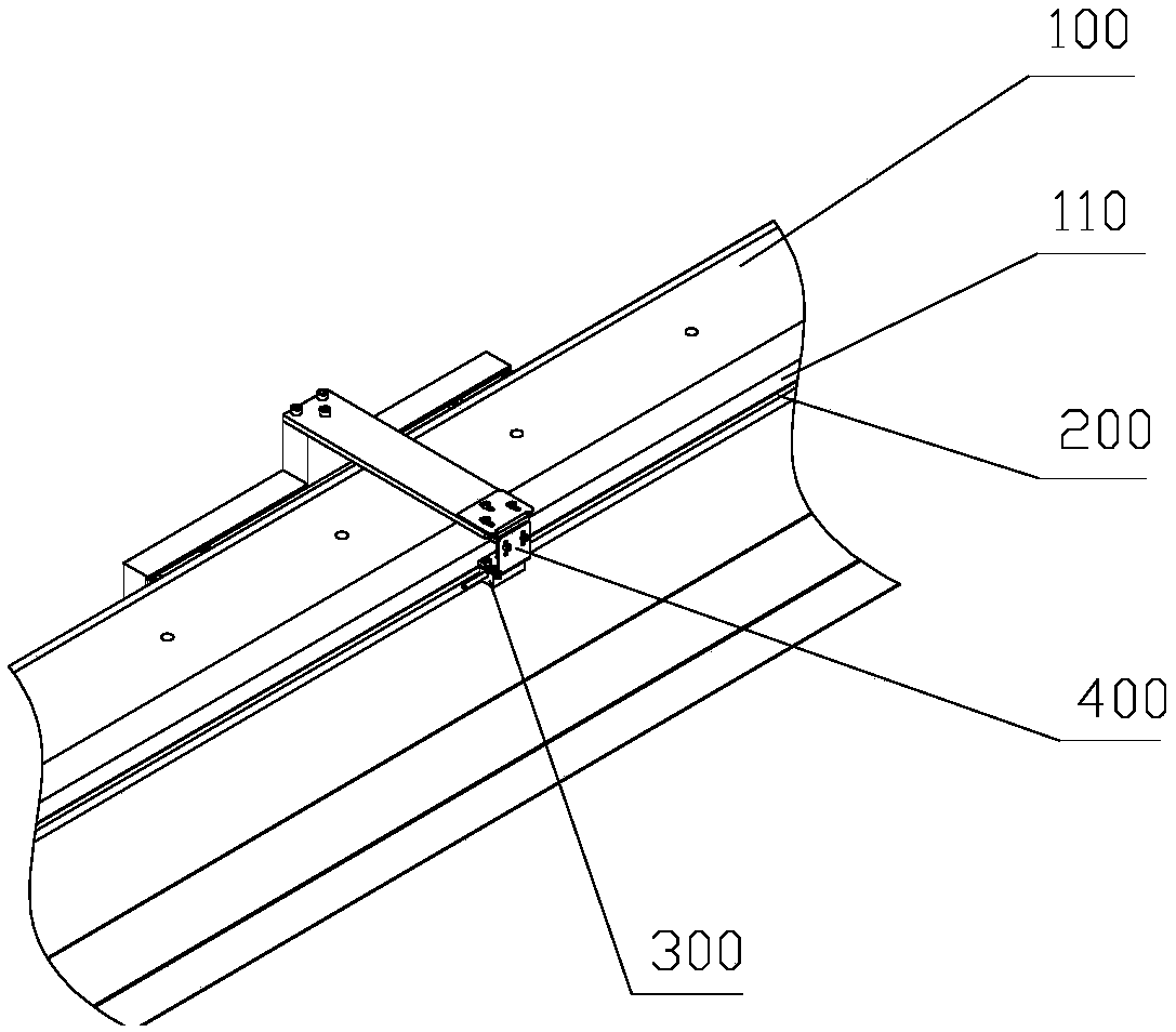 Raster motion control structure