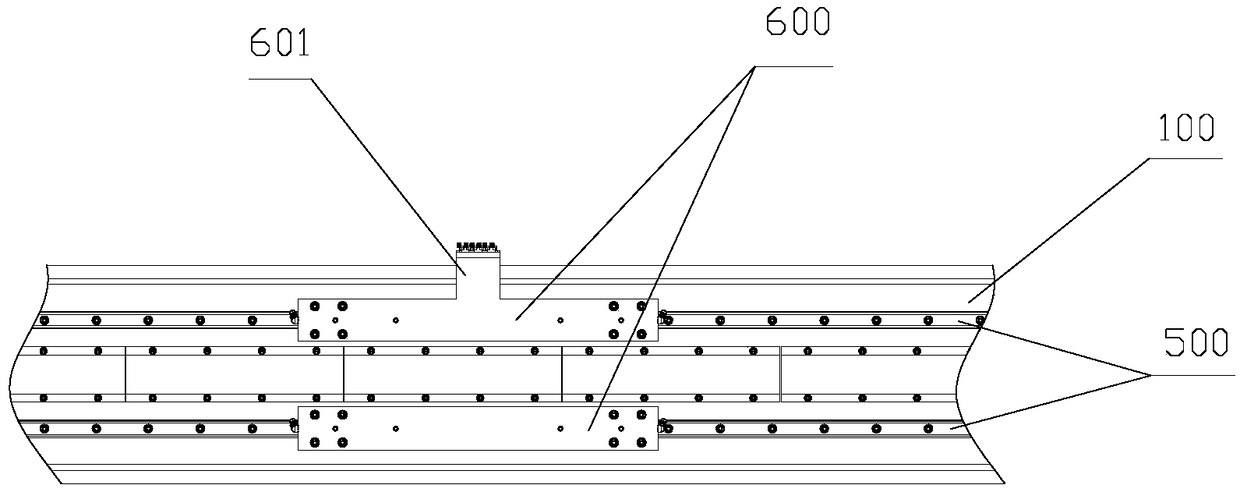 Raster motion control structure