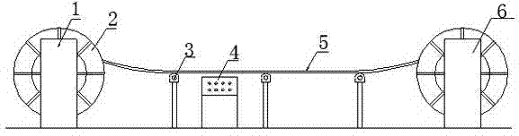 Paper insulation winding wire and paper covered transposed lead short circuit detection restoration method and device thereof