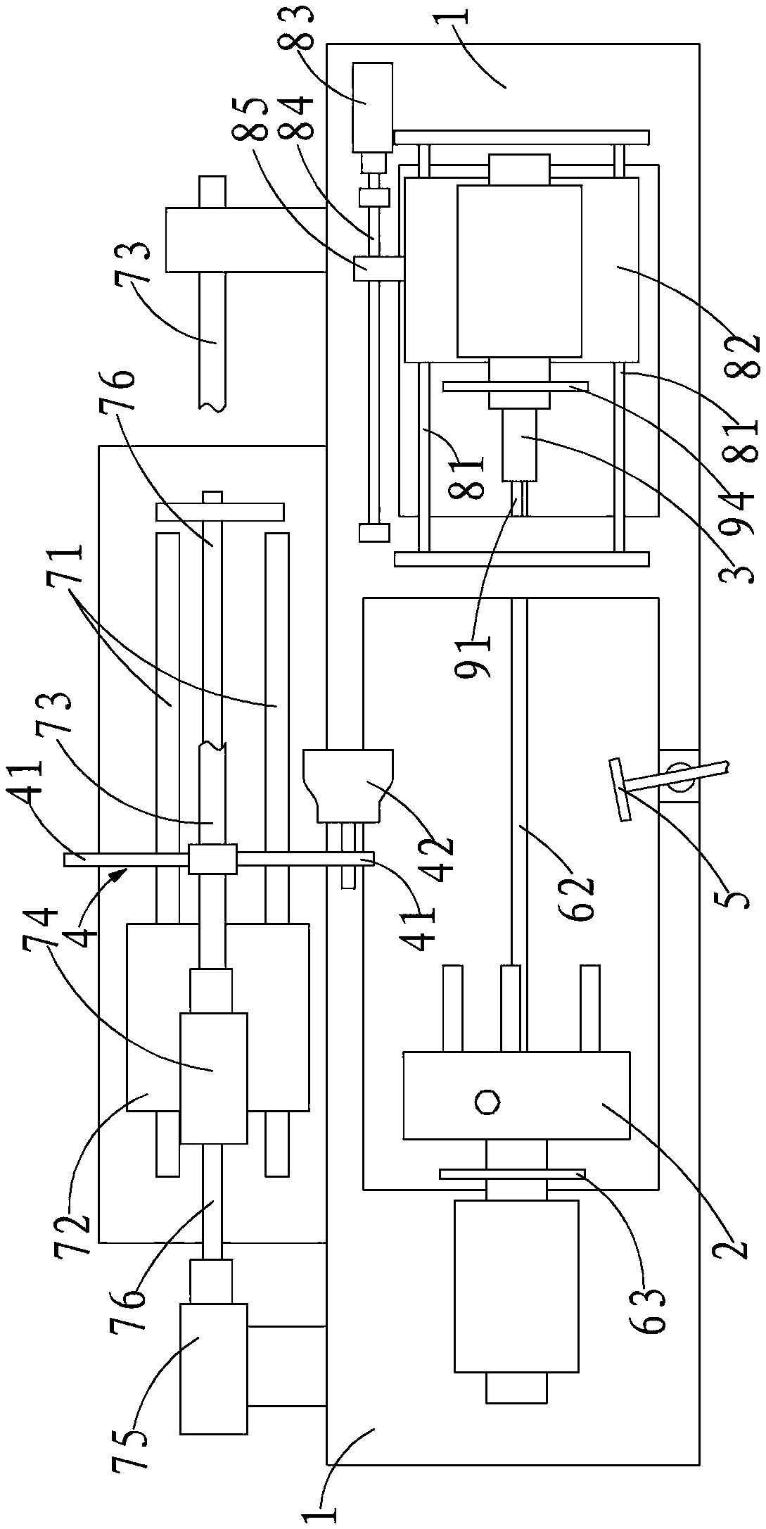 A multifunctional glass shaping device