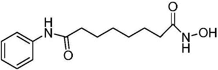 A method for preparing anticancer drug vorinostat