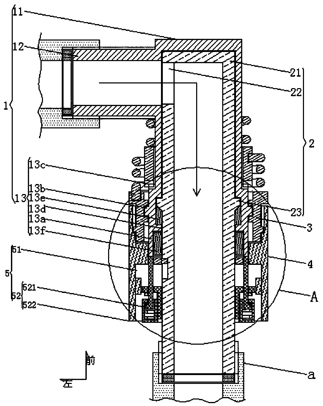 Circuit breaking method of energy-saving water leakage circuit breaker