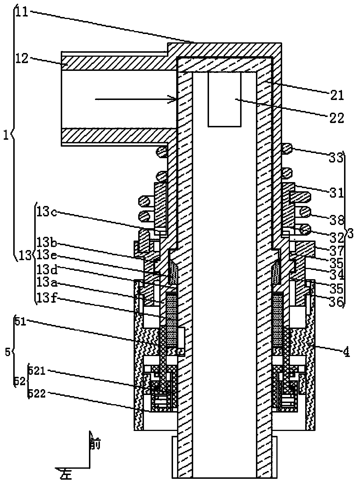 Circuit breaking method of energy-saving water leakage circuit breaker