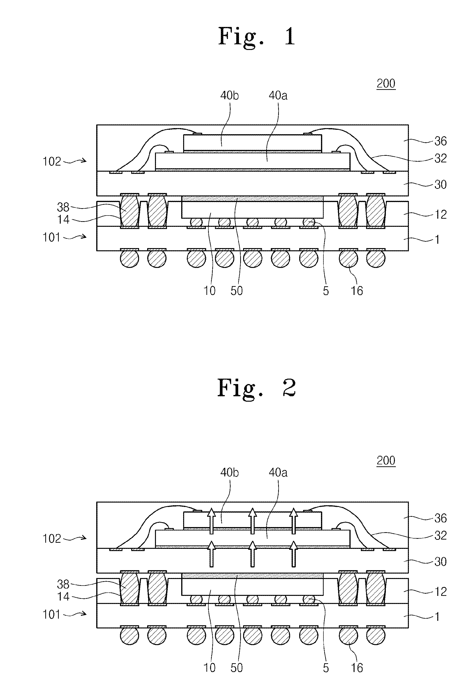 Thermal interface material layer and package-on-package device including the same