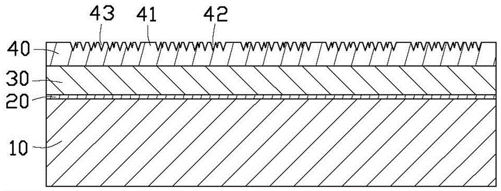 Light-emitting diode crystal grain and manufacturing method thereof